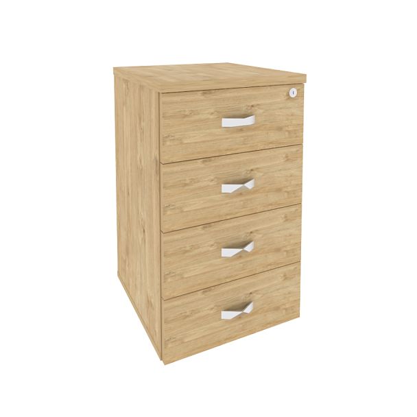 Onix Тумба приставная O.TP-4 Тиквуд светлый 432*460*750 - Вид 1