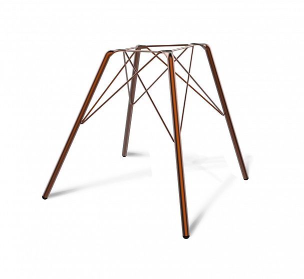 Стул Sheffilton SHT-ST35/S37 тихий океан/медный металлик - Вид 6