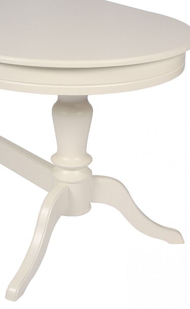 Стол деревянный раздвижной Арей 140(180)х80х76 Слоновая кость - Вид 8