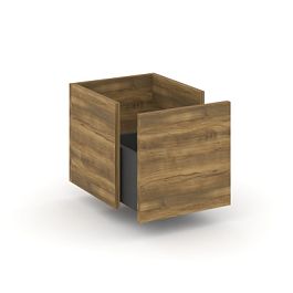 Concept Вставка в надставку 1 ящ. CN.NP-001 Сандал Янтарный/Антрацит 341*333*338 - Фото предпросмотра