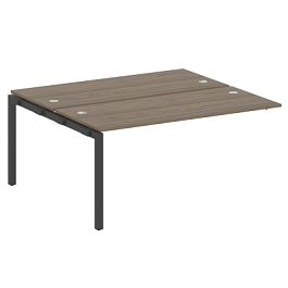 Metal System Quattro Р. ст. криволинейная на П-образном м/к 50БП.РАС-СА-2.4 Вяз/Антрацит металл 1600*2435*750 - Фото предпросмотра