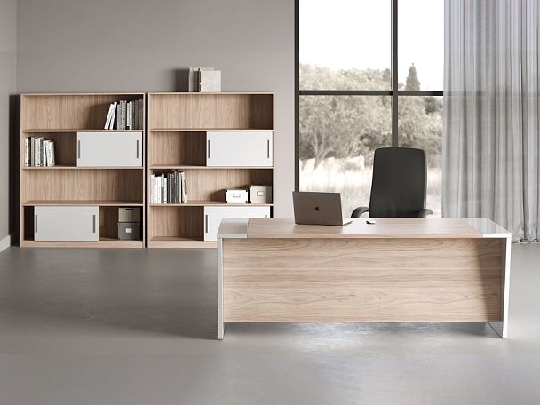 Креденция с нишей, древесный Asti 90x45x74,2 вяз - Вид 11