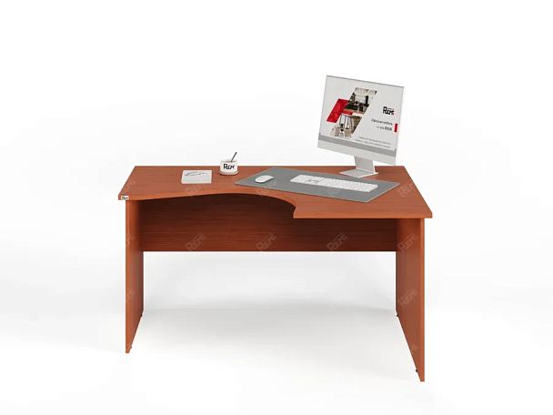 ЛАЙТ / LIGHT RLG005-14x11R Угловой стол 140x100x75 Орех Итальянский - Вид 2