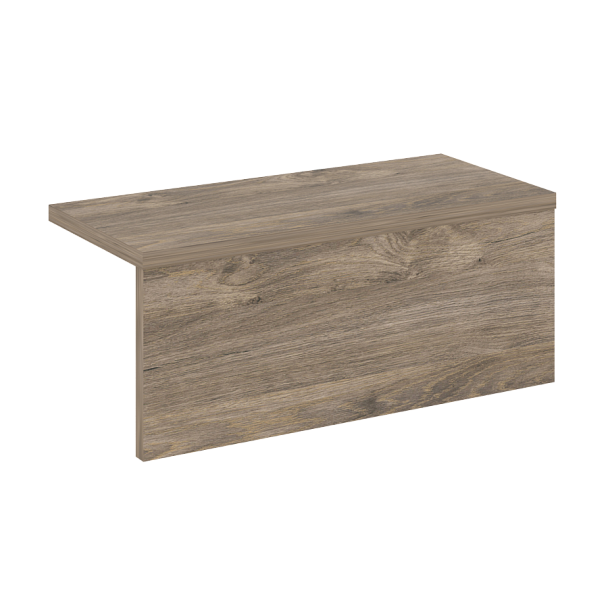 Накладка прямая низкая "Onix" О.R-NP.N-118.1 тиквуд темный - Вид 1