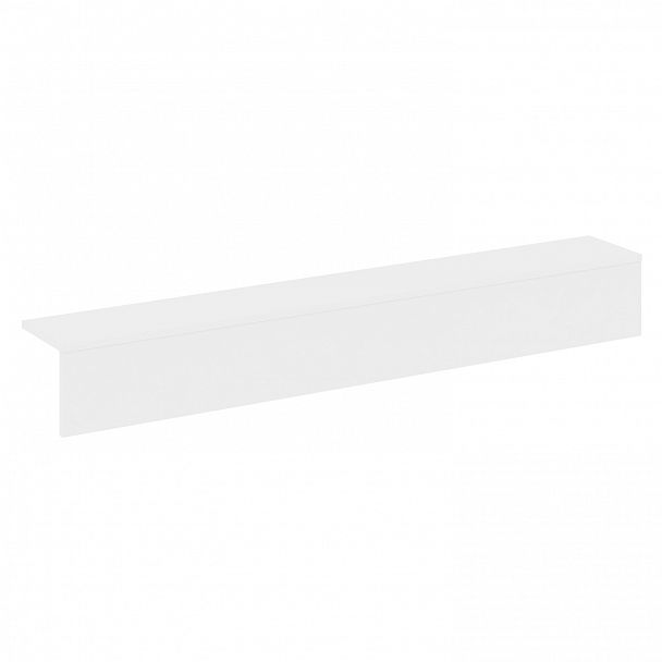 Накладка прямая низкая на 2 модуля "Onix" О.R-NP.N-138.2 белый - Вид 1