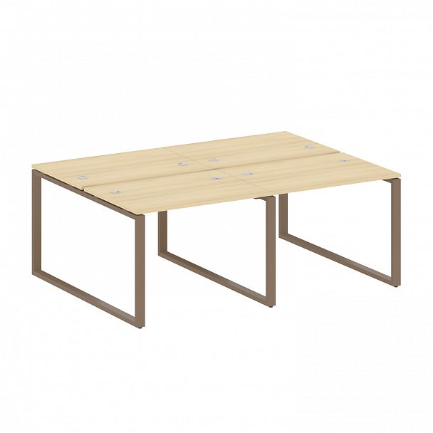 Рабочая станция "Metal System" БО.СМ-4.1 акация/мокко - Вид 1