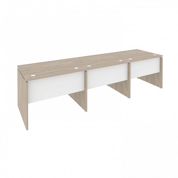 Рабочая станция "Onix" O.RS-3.1.8 дуб аттик/белый - Вид 1