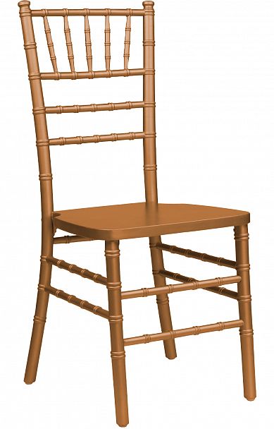 Стул Кьявари Серовато-Оранжевый, деревянный - Вид 1