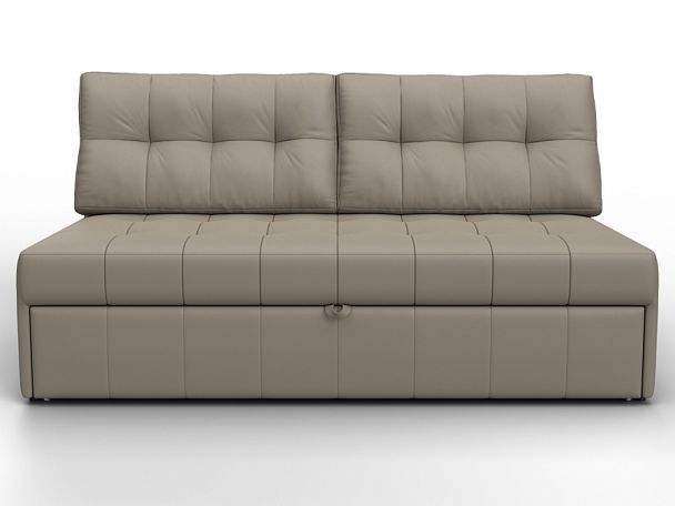 Диван прямой Лига-107 (160) Экокожа бежевый - Вид 2