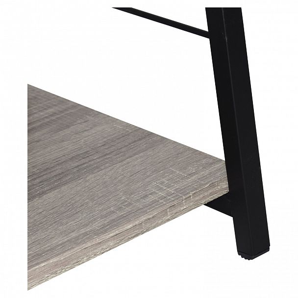 Стеллаж на металлокаркасе BRABIX "LOFT SH-003", 600х350х1500 мм, 5 полок, цвет дуб антик, 641235 - Вид 9