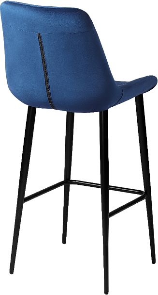 Комплект барных стульев Эйден, Confetti blue/черный, 4 шт. - Вид 4