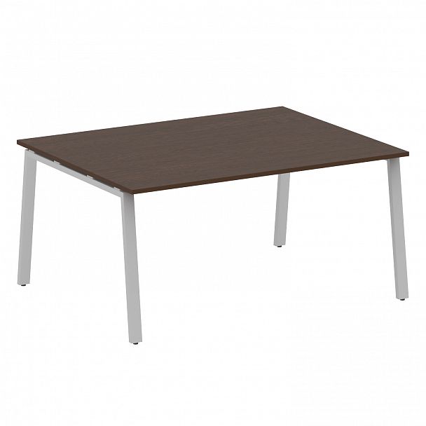 Стол для переговоров "Metal System" БА.ПРГ-1.4 венге/серый - Вид 1