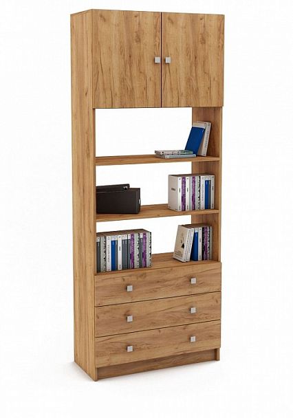 Стеллаж комбинированный Бостон-8 - Вид 1