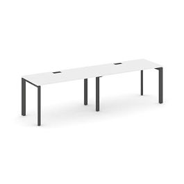 Style Project Next Рабочая станция односторонняя SN-59P.ORS-012 Белый/Металл Антрацит/Черный Заглушка 2360*700*750 - Фото предпросмотра