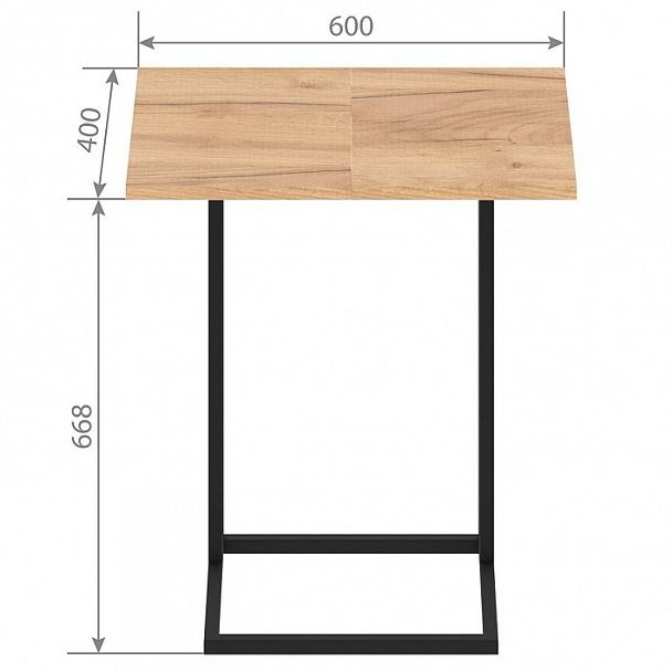 Стол для ноутбука "Comp" CD 4030 Дуб Бофорд - Вид 10