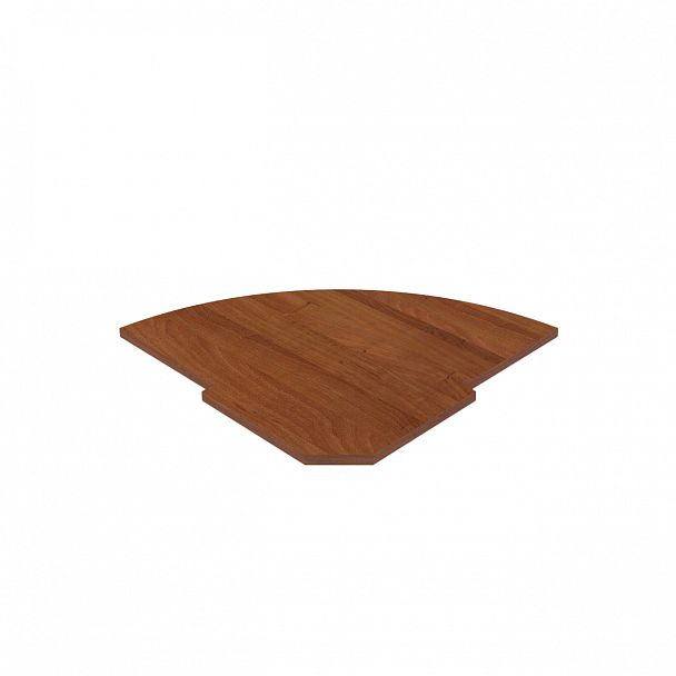 Полка для угловой стойки "Imago" РС-5.1 орех - Вид 1