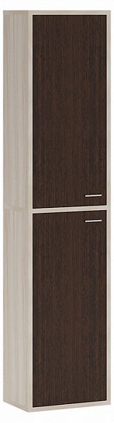 Шкаф для белья Домино СУ(ш1в2)+2 ФГ Венге/Карамель - Вид 1