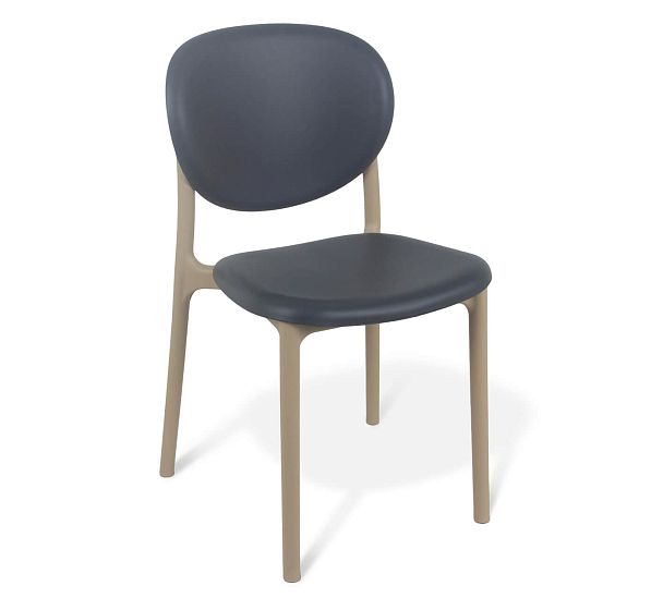 Стул Sheffilton SHT-S180 серый/бежевый - Вид 2