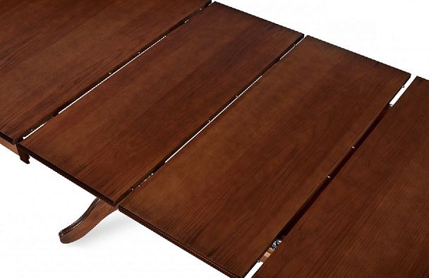 Стол деревянный раздвижной Кайнс 160(200,240)х100х76 Античный орех - Вид 7