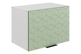 Стоун Шкаф навесной L500 Н360 (1 дв. гл.) с фрезеровкой 23.01.02.2282  - Фото предпросмотра