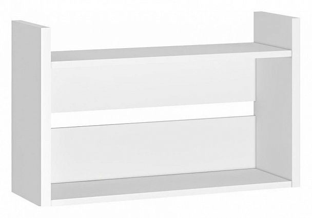 Полка книжная Домино Лайт ПКЛ-О Белый - Вид 1