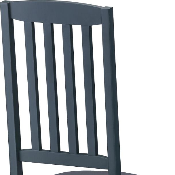 Стул деревянный с мягким сиденьем Стил Серый/Серый велюр - Вид 8