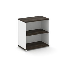 Concept Стеллаж опорный/приставной CN.SOPO-001 Дуб Мали/Белый Бриллиант/Металл Белый 720*420*750 - Фото предпросмотра