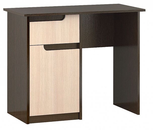 Стол косметический Гавана (750х900х450) венге/дуб молочный - Вид 1