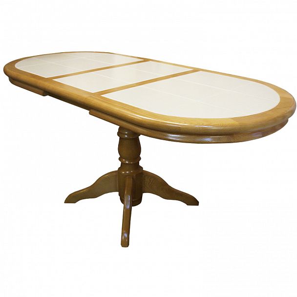 Стол "№14 с плиткой" раскладной сосна - Вид 6