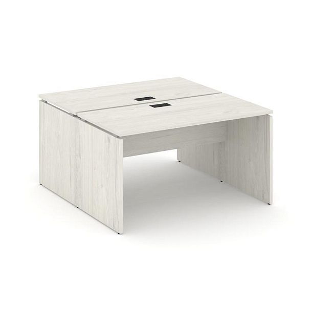 Стайл Проджект Рабочая станция 2-х сторон. SN-D.DRS-001 Дуб Наварра/Черная Заглушка 980*1232*750 - Вид 1