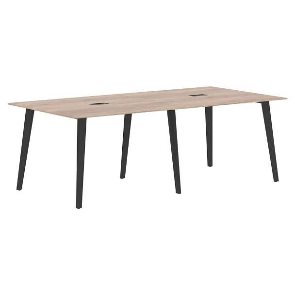 Конференц стол JCT 2211 Дуб Каньон/Антрацит 2200х1100х750 JAY - Вид 1