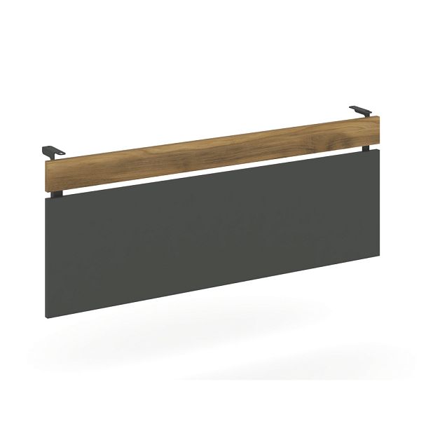 Concept Царга стола CN.CS-003 Сандал Янтарный/Антрацит/Металл Антрацит 1230*18*458 - Вид 1