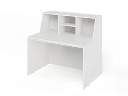 UNITY РРП3-9-10-B Прямой блок ресепшн с полкой 90-100 1000х900х1150 - Фото предпросмотра