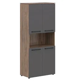 MORRIS TREND  MHC 85.4 Шкаф с 2-мя комплектами глухих малых дверей Morris trend кабинет руководит  без цвета - Фото предпросмотра
