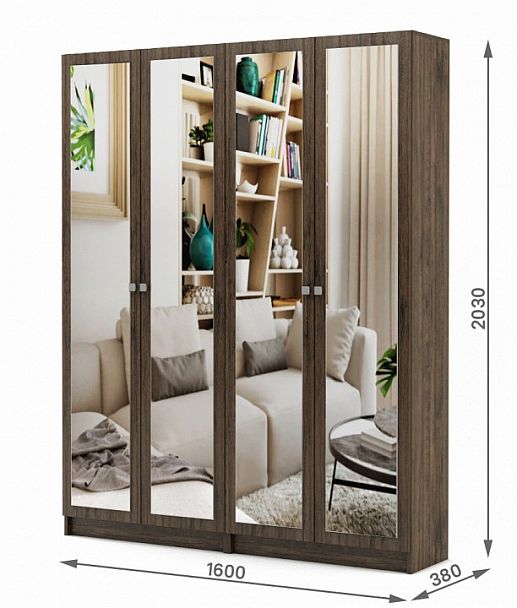 Шкаф платяной Бостон-17 - Вид 2