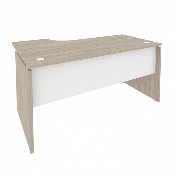 Стол эргономичный "Onix" O.SA-1 дуб аттик/белый - Вид 1