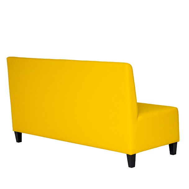 Диван Линейный, кожзам yellow - Вид 5