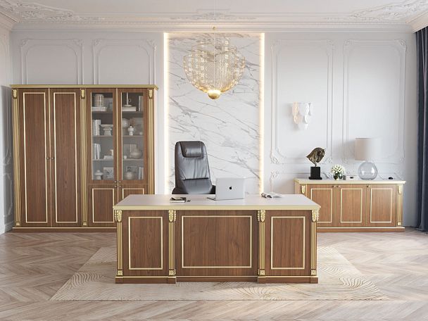 Шкаф комбинированный Vienna 172x45x220 белый - Вид 2