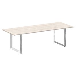 Стол переговорный на О-образном м/к "ONIX DIRECT LUX" M-O.MO-PRG-25 денвер светлый - Фото предпросмотра