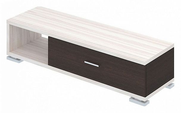 Тумба комбинированная Домино СБ-40/1 Венге/Карамель - Вид 1