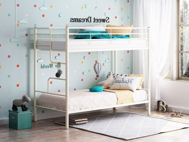 Двухъярусная кровать "Севилья-4" слоновая кость - Вид 1