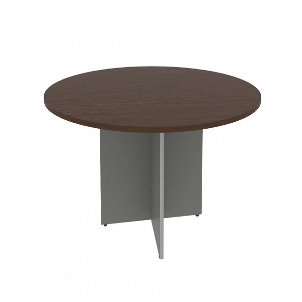 Стол переговорный "Riva" А.ПРГ-1 венге/металлик - Вид 1