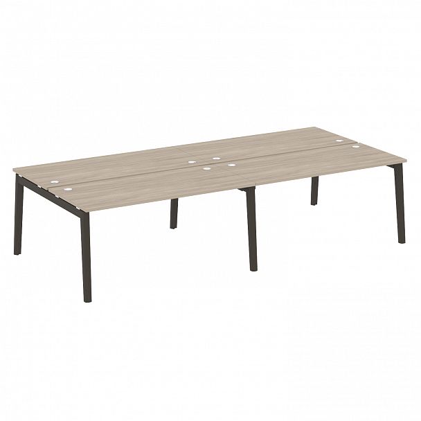 Рабочая станция "Onix wood" OW.D.RS-4.4.7 дуб аттик/дуб темный - Вид 1