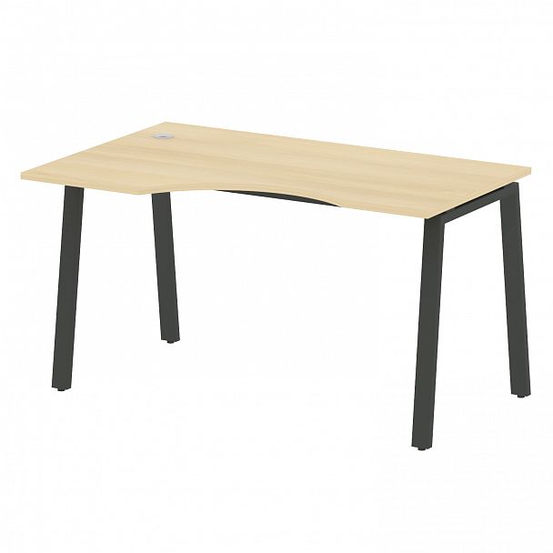 Стол "Metal System" БА.СА-2 акация/антрацит - Вид 2