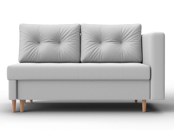 Кушетка Лига-098 Экокожа белый - Вид 2