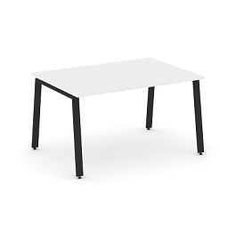 Стайл Проджект Стол переговорный SN-6A.SPRG-002.3 Белый/Металл Черный 1180*980*750 - Фото предпросмотра