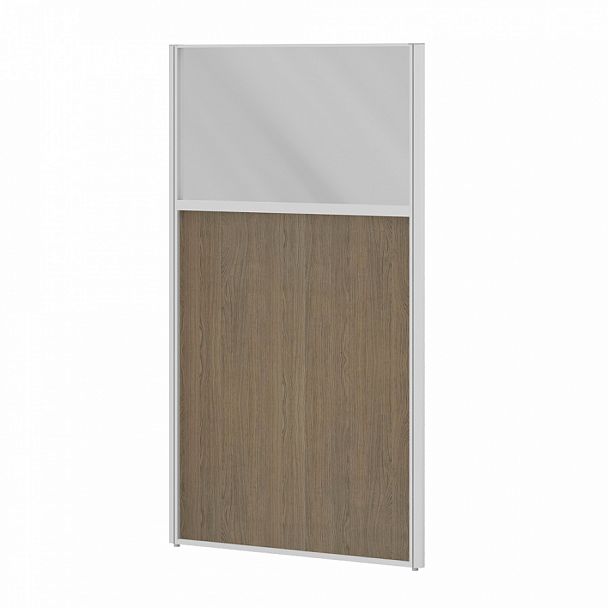 Модуль комбинированный "Мобильные офисные перегородки «Ритм»" ПК-РТМ-МДК138х44С/Д-В1-695 дуб шамони - Вид 1