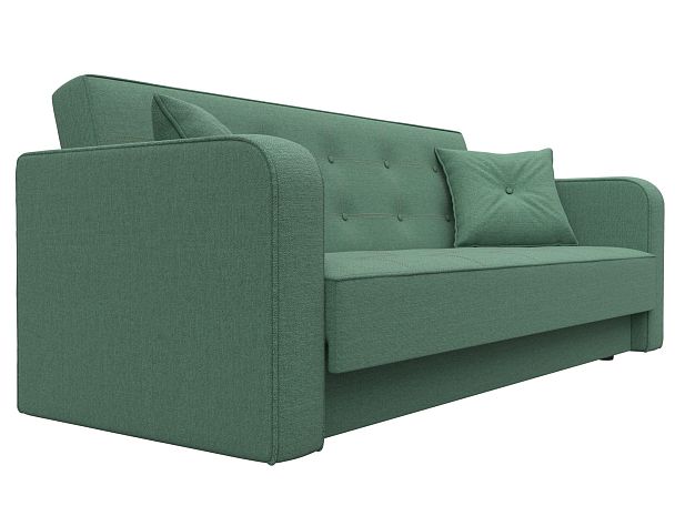 Диван-книжка Тур Рогожка зеленый - Вид 3