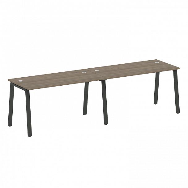 Рабочая станция "Metal System" БА.СМ-2.3 вяз/антрацит - Вид 1