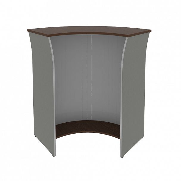 Стойка угловая "Riva" А.РС-5.5 ролета венге/металлик - Вид 1